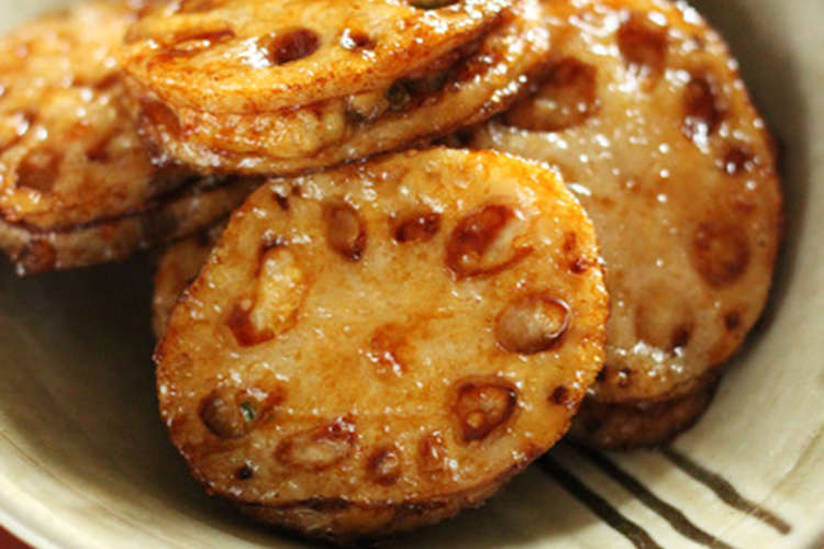 れんこんの甘辛はさみ焼き レシピ 作り方 By Uzukaji クックパッド 簡単おいしいみんなのレシピが357万品