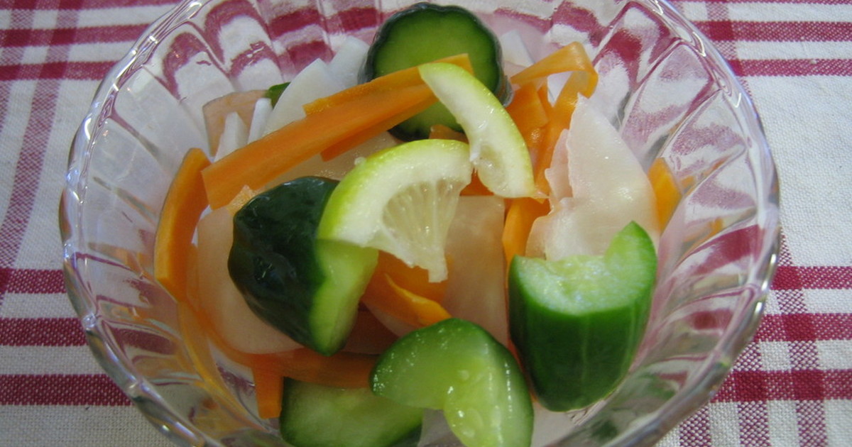 さっぱり♪大根・きゅうり・人参の酢の物 by べーぐるっ子 【クックパッド】 簡単おいしいみんなのレシピが356万品