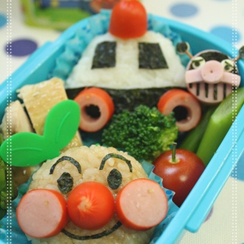 みんなが作ってる キャラ弁パトカーおにぎりのレシピ クックパッド 簡単おいしいみんなのレシピが353万品