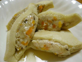 高野豆腐のはさみ煮