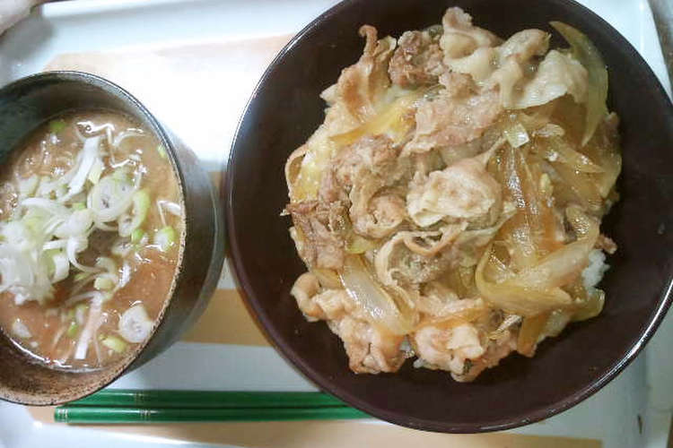 ぶっこむだけ 松屋風 豚めし レシピ 作り方 By へっぽこmama クックパッド 簡単おいしいみんなのレシピが352万品
