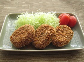 揚げない☆かぼちゃコロッケ