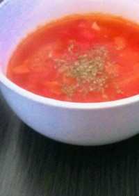 あっというま☆トマトスープ