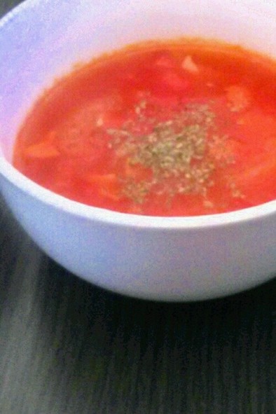 あっというま☆トマトスープの写真