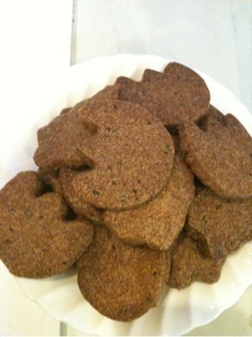 ローカーボ・大豆粉紅茶クッキーの画像