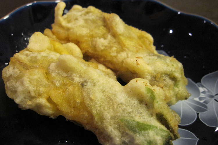 花オクラの天ぷら レシピ 作り方 By Ha Mami クックパッド 簡単おいしいみんなのレシピが350万品