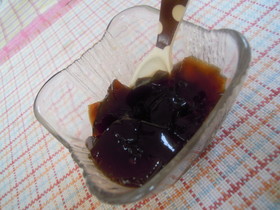 ★モチっとした食感!!コーヒーゼリー★
