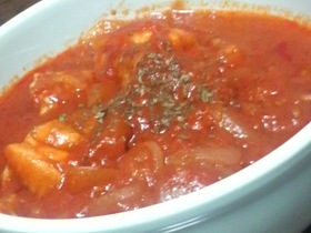 鶏のトマト煮
