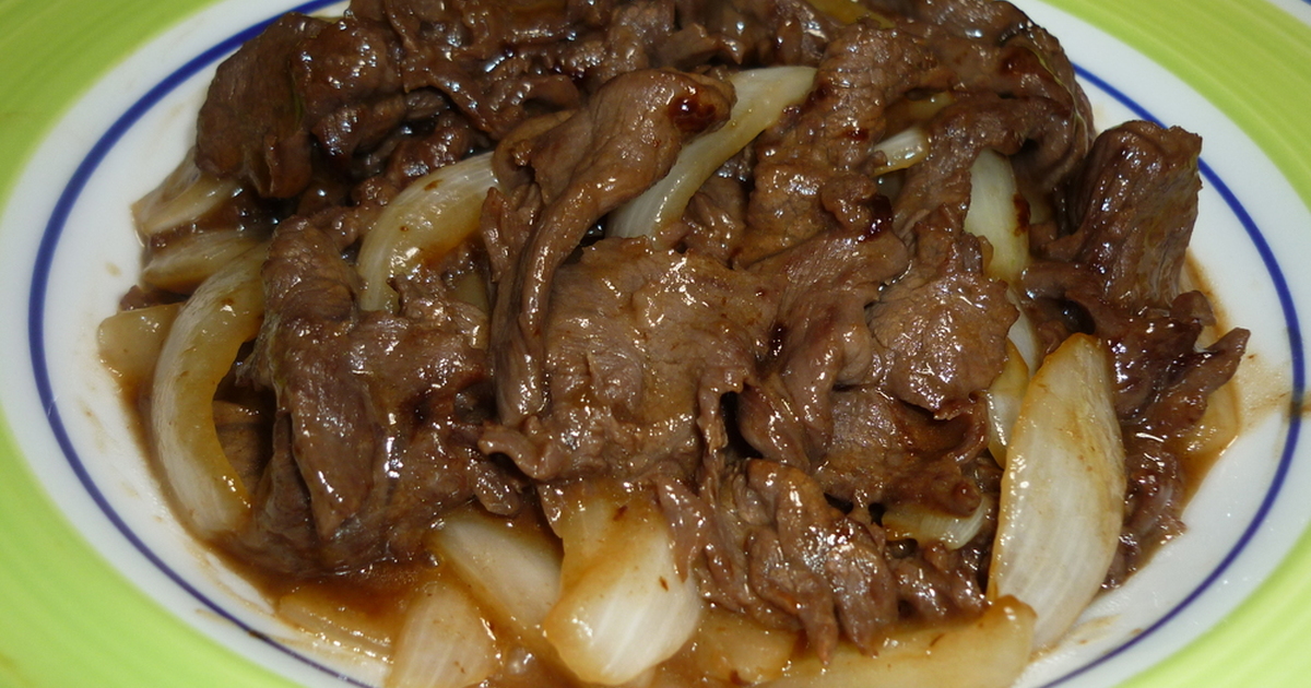 牛肉と玉ねぎの甘辛炒め by まりみぃ 【クックパッド】 簡単おいしいみんなのレシピが298万品
