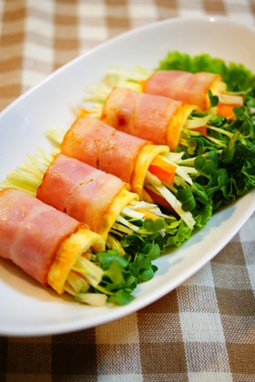 ポークメダリオンのベーコン巻きレシピ