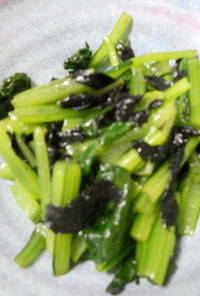 小松菜と海苔のおひたし