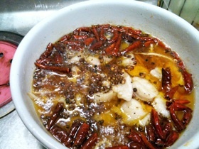 水煮魚 ～ 激辛！中華四川魚料理の画像