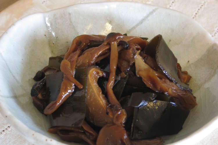 きのこ 昆布の佃煮 レシピ 作り方 By Ery クックパッド