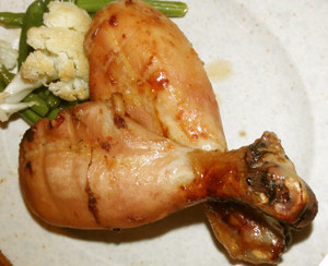 鶏もも肉・ドラムスティック中華風味噌焼きの画像