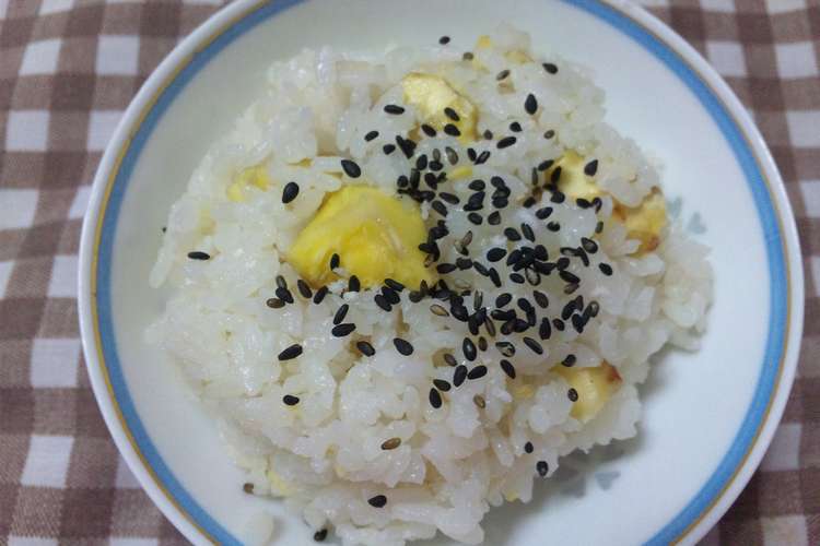 皮剥きも簡単 栗ご飯 剥き方のコツも レシピ 作り方 By ゆうすい クックパッド