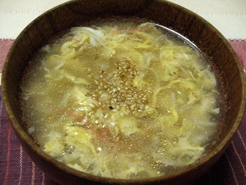 生姜でさっぱりたまご中華スープの画像