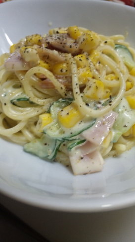 スパサラ★隠し味に味噌