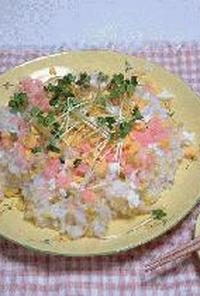菊の花びら寿司