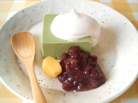 抹茶ババロア