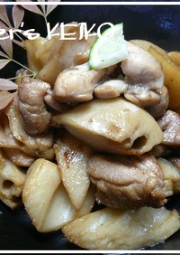 【農家のレシピ】レンコンと鶏肉の炒め煮