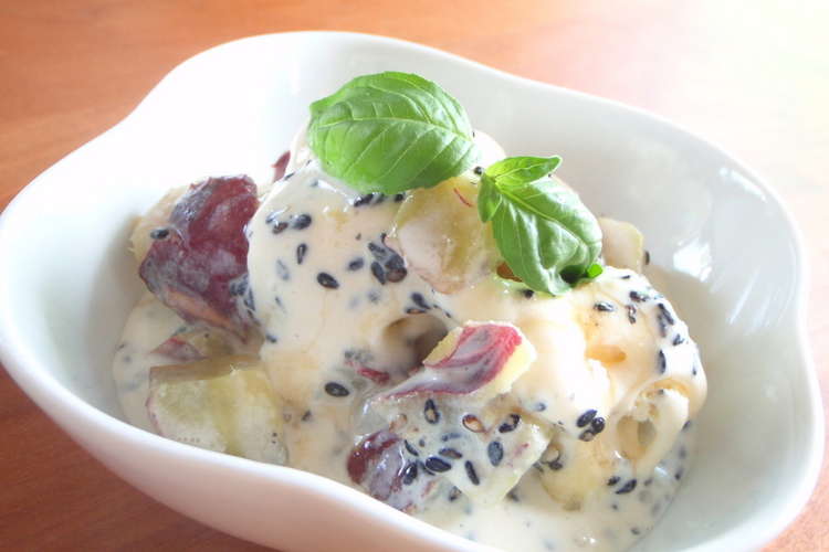 大学芋風リッチバニラアイス レシピ 作り方 By Noamanma クックパッド 簡単おいしいみんなのレシピが355万品