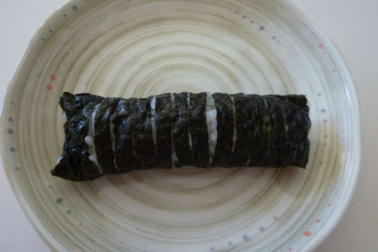 食べやすい 離乳食にも 子供用海苔巻きおにぎり レシピ 作り方 By しず538 クックパッド 簡単おいしいみんなのレシピが361万品