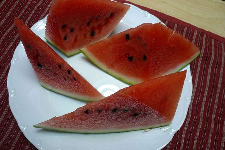 農家の知恵袋 おいしいスイカの切り方 レシピ 作り方 By Farmersk クックパッド 簡単おいしいみんなのレシピが361万品