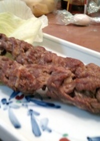羊肉串〜ラム肉の串焼き＊シルクロードの味