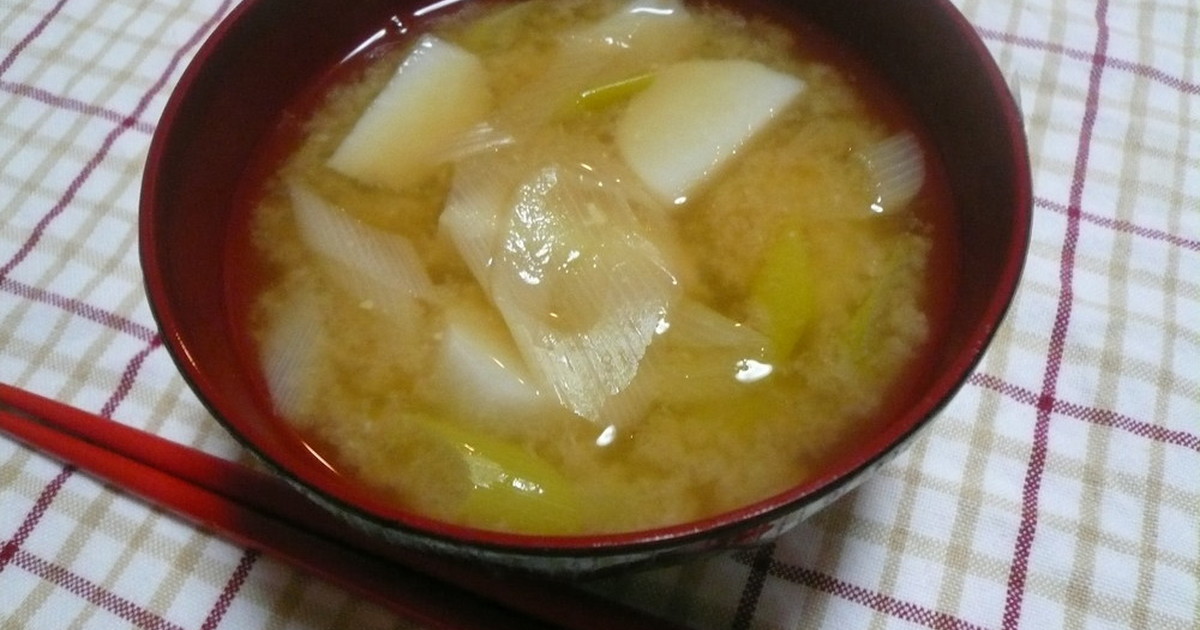 里芋とねぎのお味噌汁 レシピ 作り方 By つつくみ クックパッド