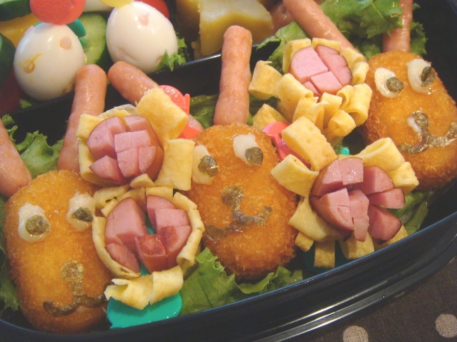 お弁当に☆名犬チーズのコロッケの画像
