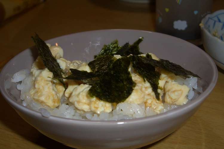 子どもでも作れる簡単豆腐丼 レシピ 作り方 By 中一の料理 クックパッド