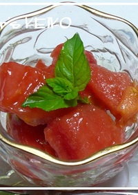 【農家のレシピ】トマトのシャーベット
