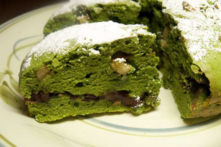 抹茶と小豆のサンドケーキ レシピ 作り方 By サムシェ クックパッド 簡単おいしいみんなのレシピが355万品