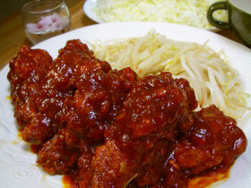 韓国式チキン ヤンニョムチキン