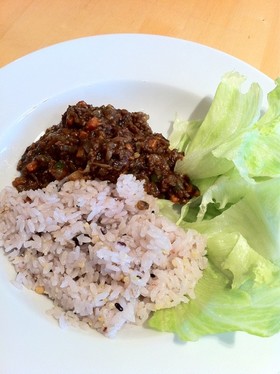 野菜たっぷりドライカレー