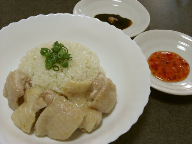 炊飯器☆簡単シンガポール・チキンライスの画像