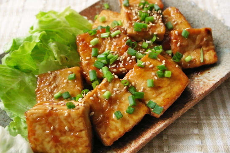 豆腐なのにご飯がススム 簡単豆腐ステーキ レシピ 作り方 By Moj クックパッド