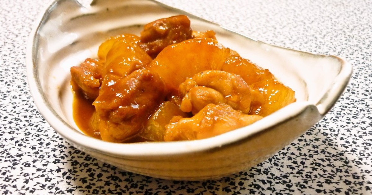 トロトロ大根と鶏肉のこってり炒め煮 by まりみぃ 【クックパッド】 簡単おいしいみんなのレシピが299万品