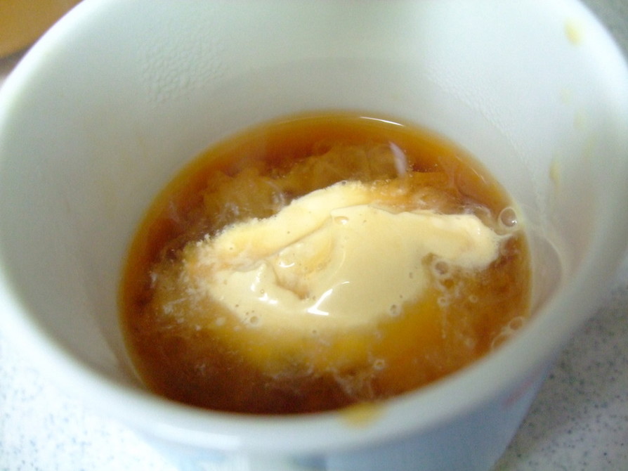 アイスクリーム　in　紅茶の画像