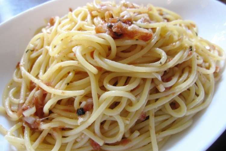 梅バター醤油パスタ レシピ 作り方 By たらッペ クックパッド 簡単おいしいみんなのレシピが360万品