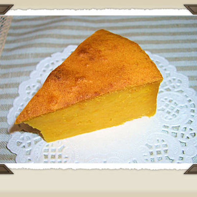 かぼちゃ ケーキ しっとり イメージケーキと料理