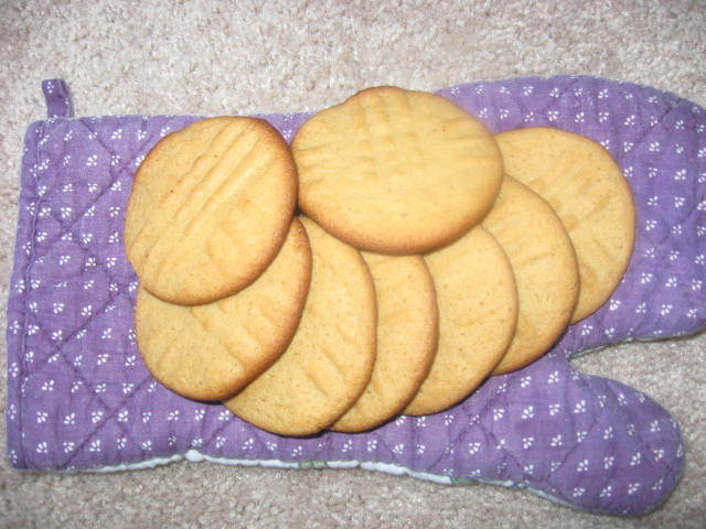 ピーナッツバタークッキーの画像