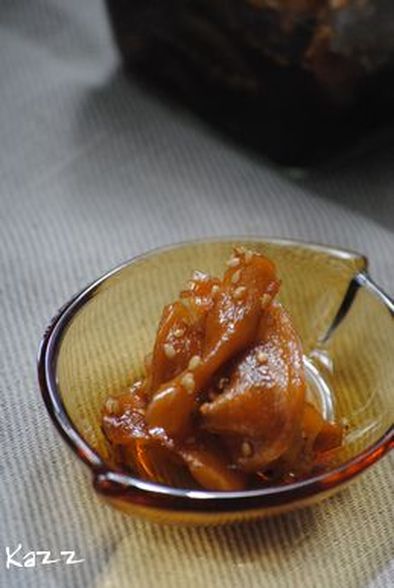 新生姜の佃煮風の写真