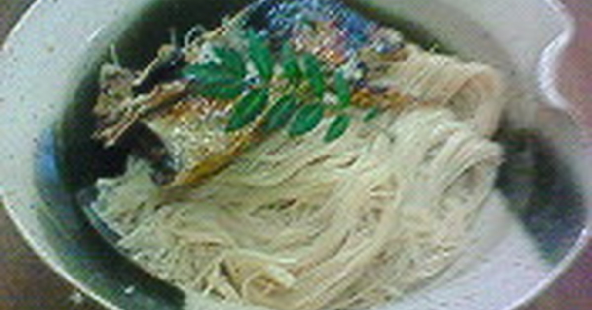 滋賀県長浜の味 焼き鯖そうめん by たんたんたれぞう 【クックパッド】 簡単おいしいみんなのレシピが369万品