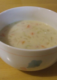 野菜たっぷり♡牛乳スープ