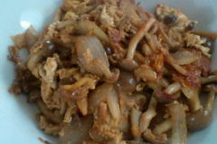 すき焼きのタレで簡単 しめじと卵の炒め物 レシピ 作り方 By つなみのジョニー クックパッド 簡単おいしいみんなのレシピが359万品