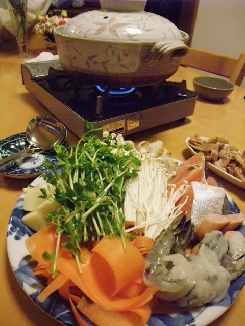 鮭とじゃが芋のチーズ鍋スープの画像