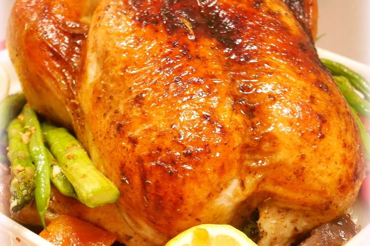 クリスマス 本格ローストチキン 丸鶏 レシピ 作り方 By Aprea クックパッド 簡単おいしいみんなのレシピが349万品
