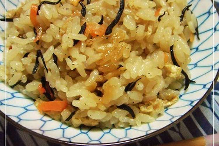 素朴な味 ひじきの炊き込みご飯 レシピ 作り方 By Shokenママ クックパッド