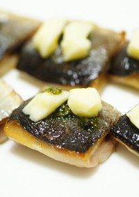 スマートチーズのせ秋刀魚のグリル